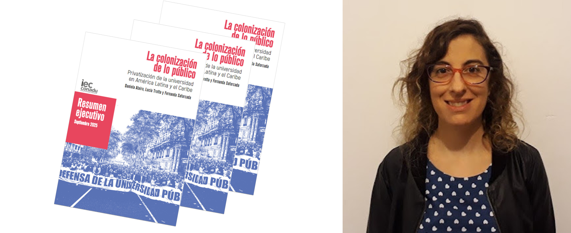 Lucía Trotta: alerta por el avance de la privatización de la educación superior