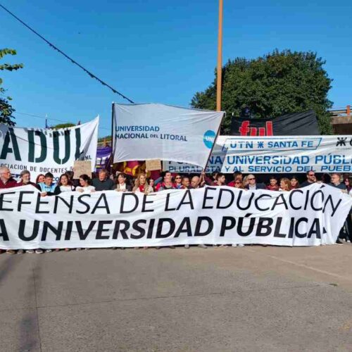 Clases públicas por la Ley de Financiamiento Universitario