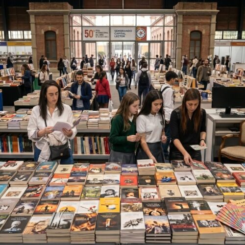 50° Feria del Libro: Lanzan “chequelibros” para estudiantes y apuestan al diálogo institucional