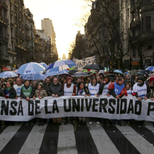 Universidades: Alto acatamiento al paro y crece el conflicto rumbo a la marcha federal