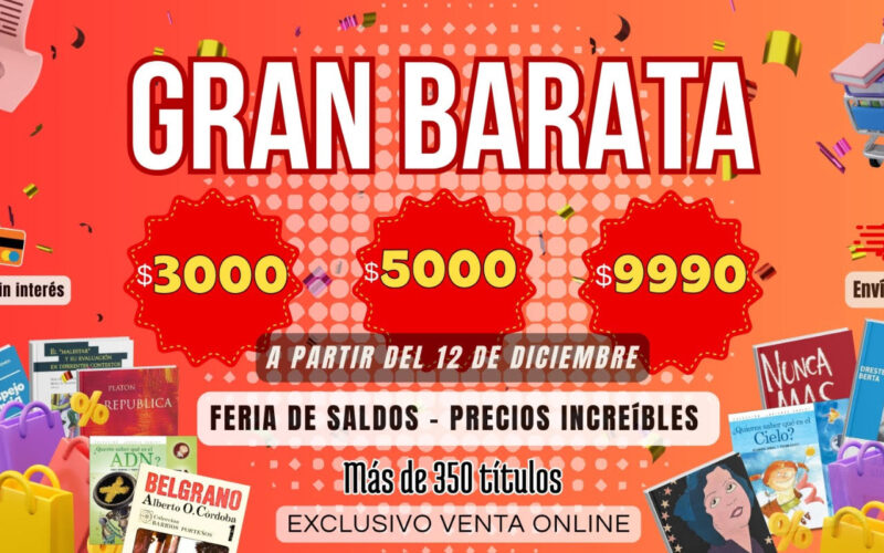 EUDEBA vende libros baratos