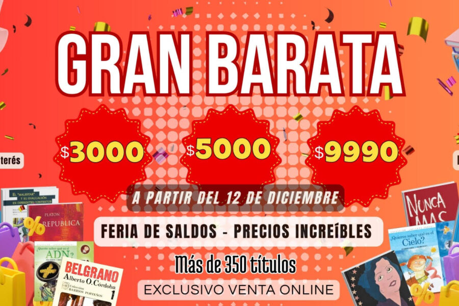 EUDEBA vende libros baratos