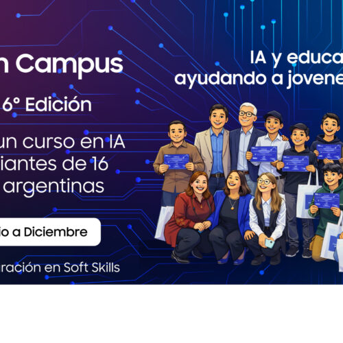 Formación IT federal: arranca la sexta edición del Samsung Innovation Campus en Argentina