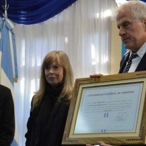 Honoris Causa de la UNAM para Jimmy Perczyk